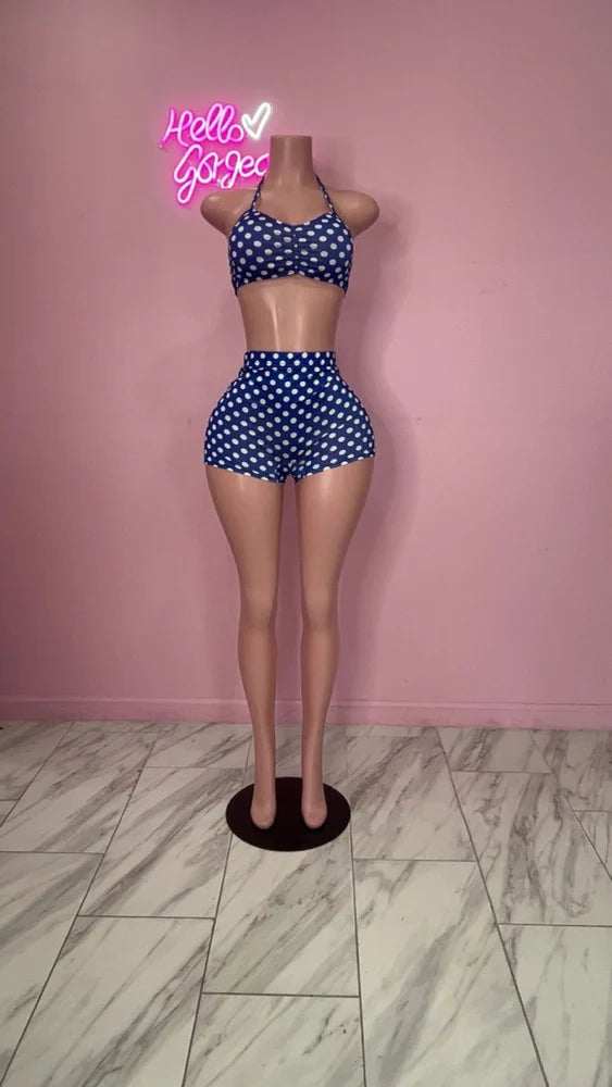 3pc polka dot set